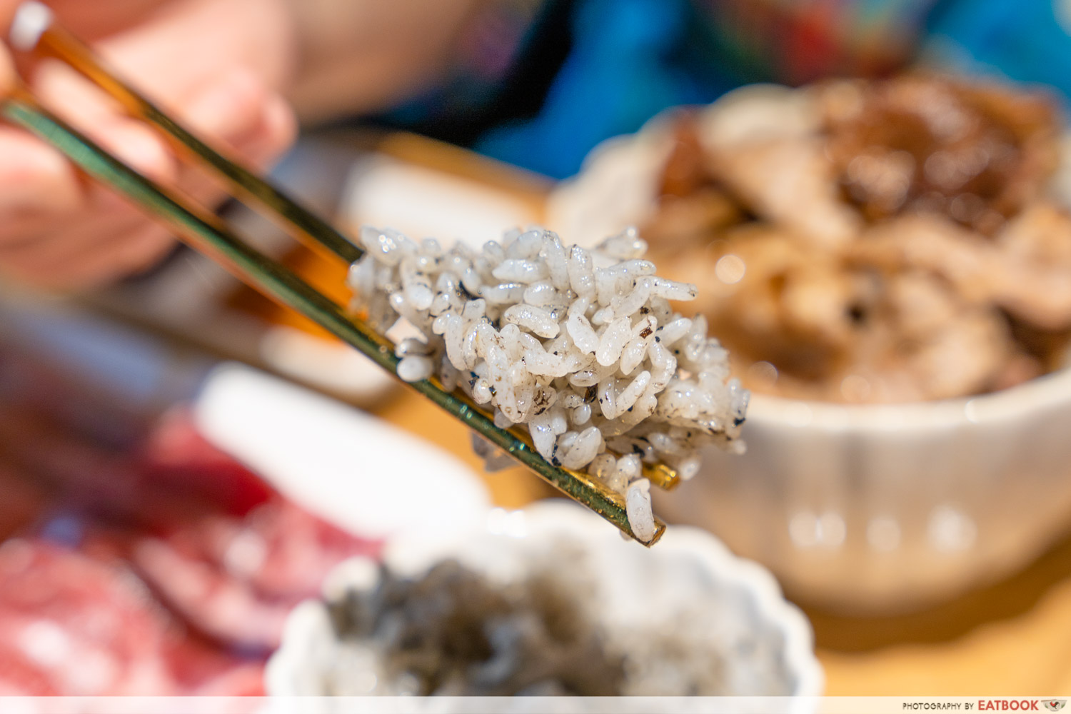 waa cow yakiniku - truffle rice