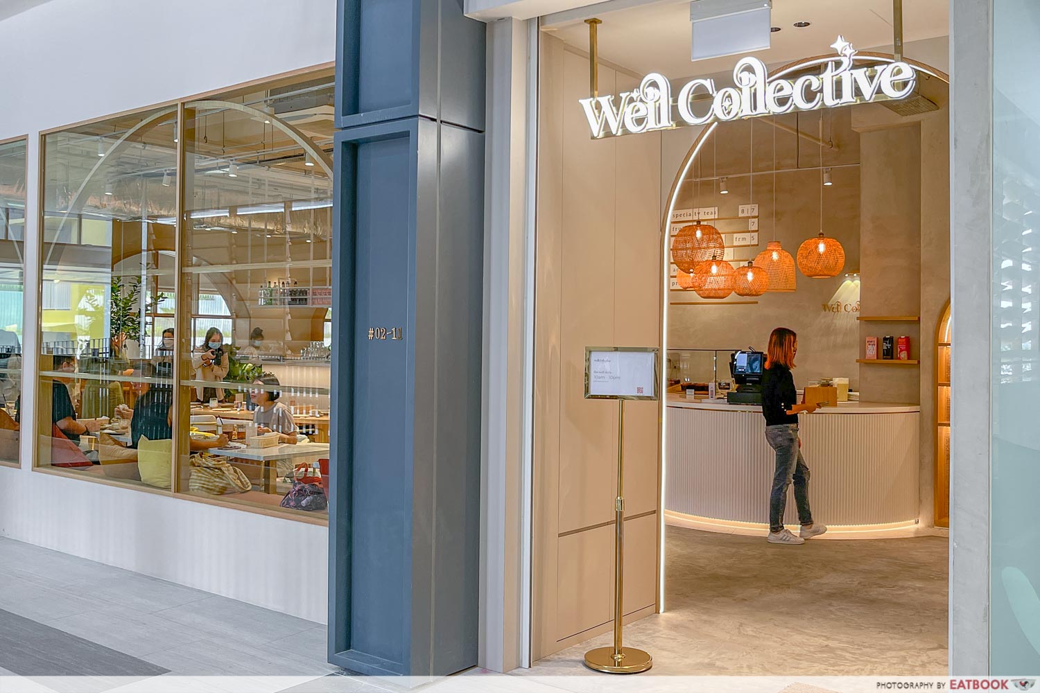 well collective cafe - store front
