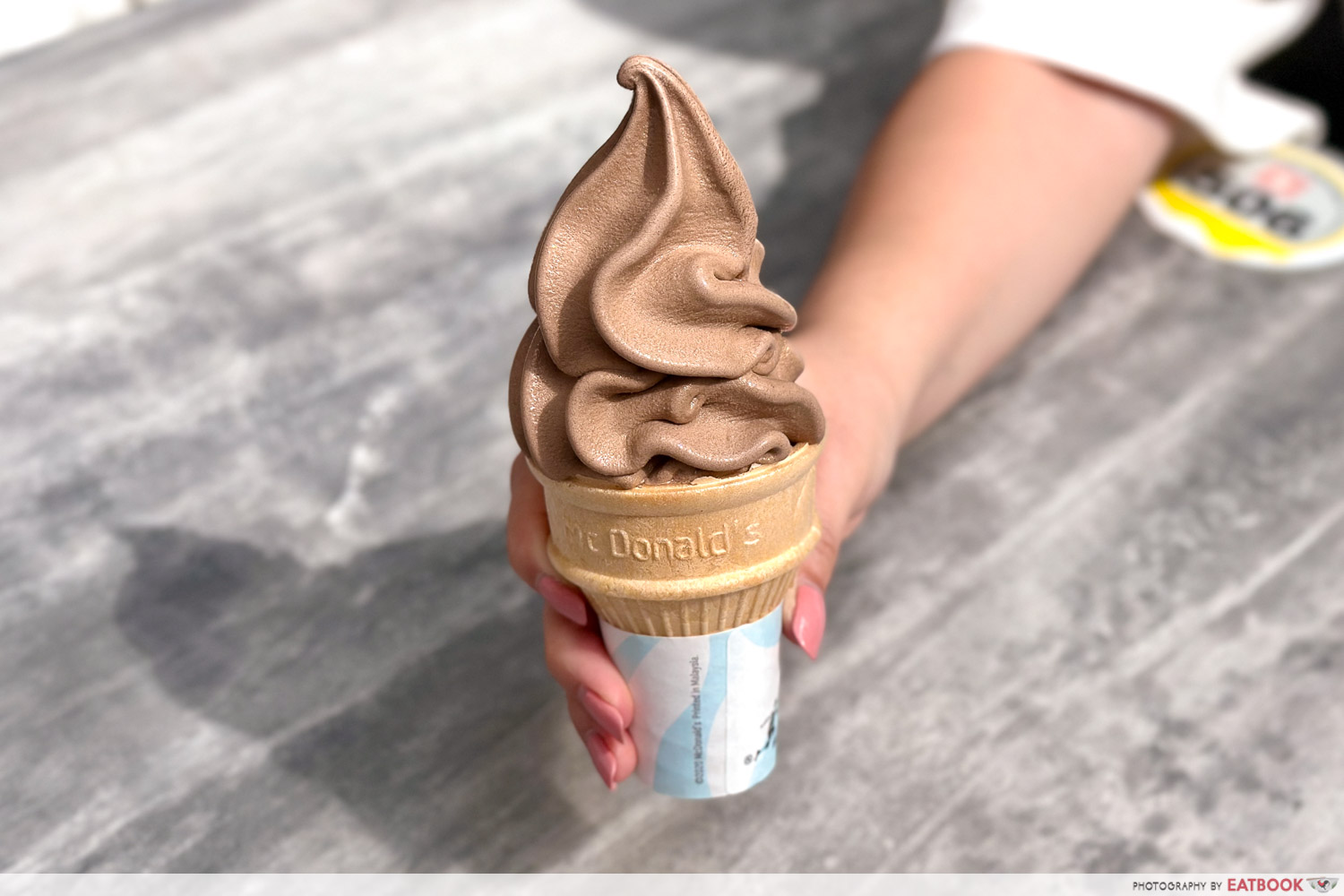 McDonald's Hojicha Cone