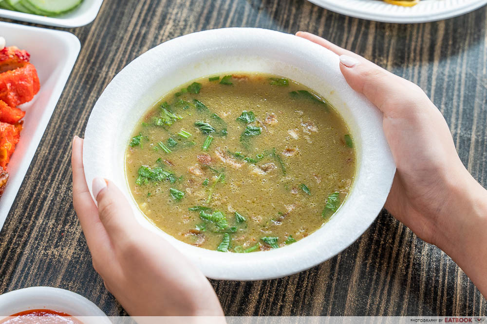 al mahboob rojak - mutton soup