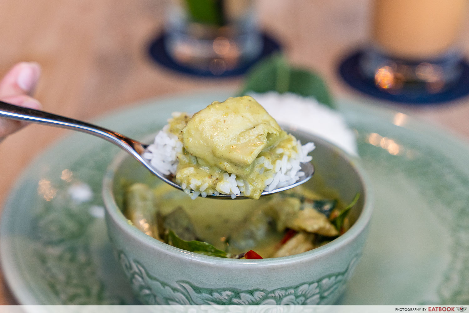 dusit thani greenhouse - green curry