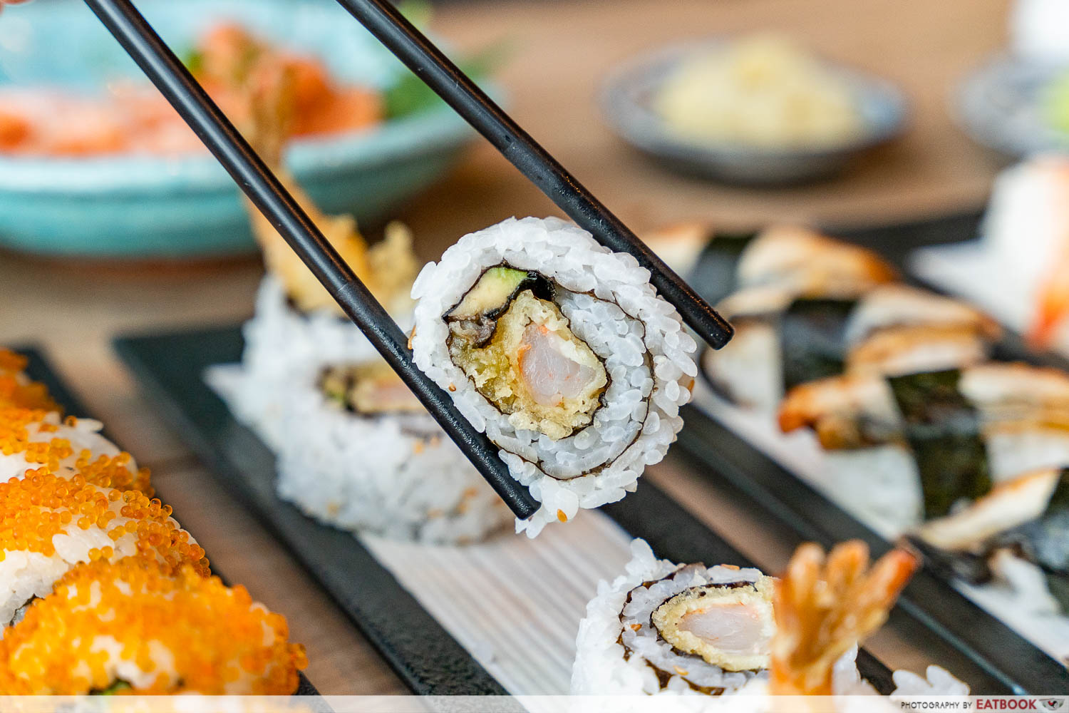 dusit thani greenhouse - sushi closeup