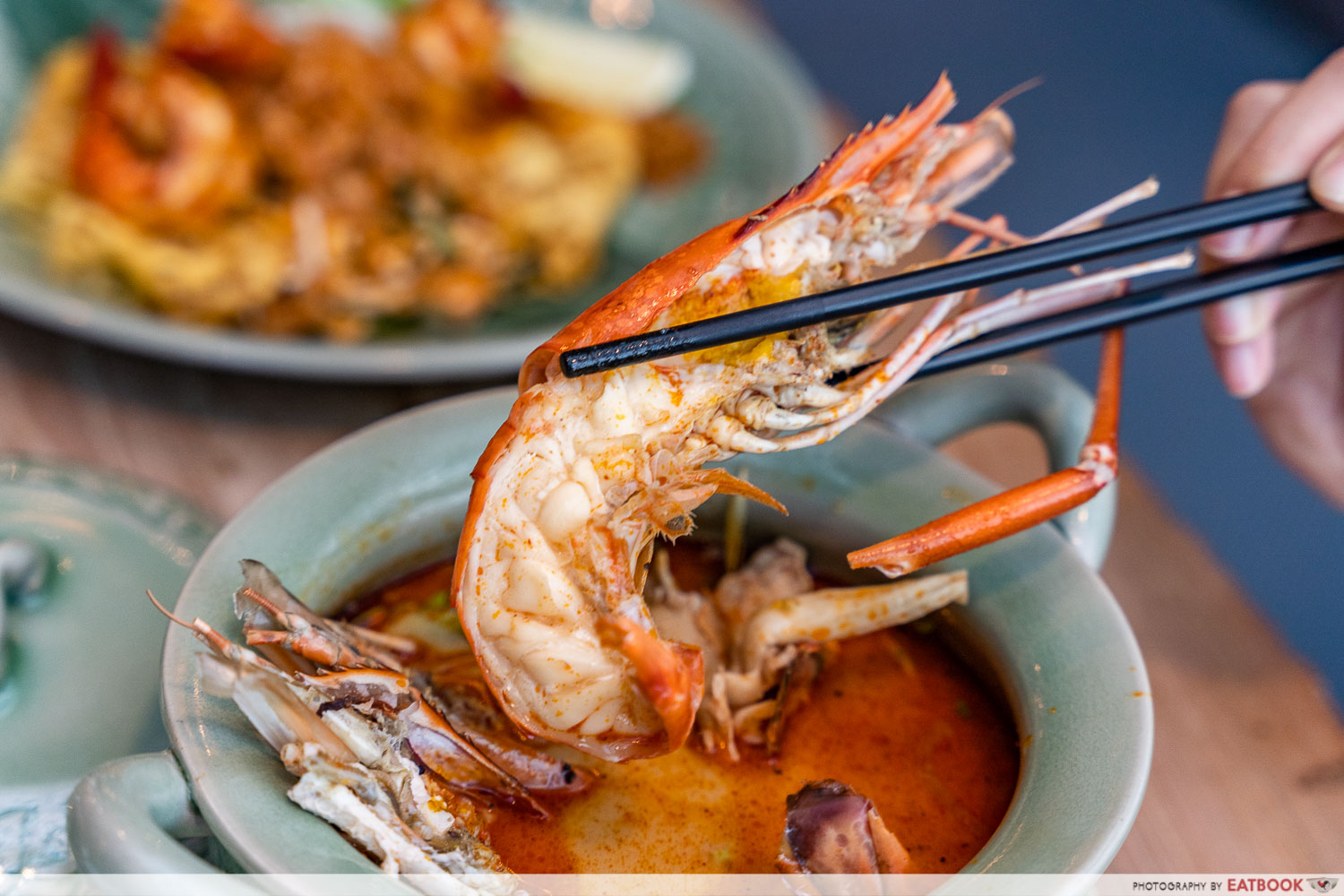 dusit thani greenhouse - tom yum goong prawn