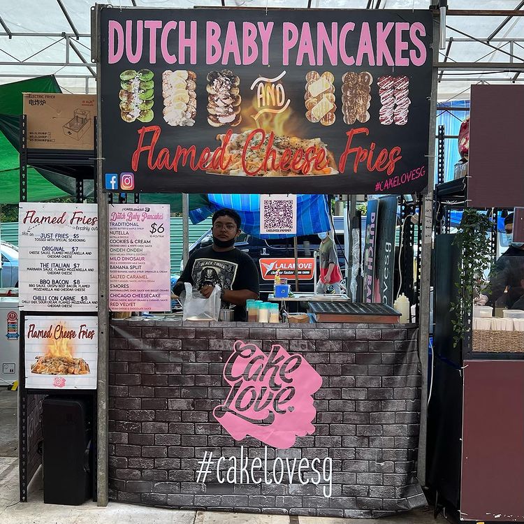 dutch baby pancakes - yishun pasar malam