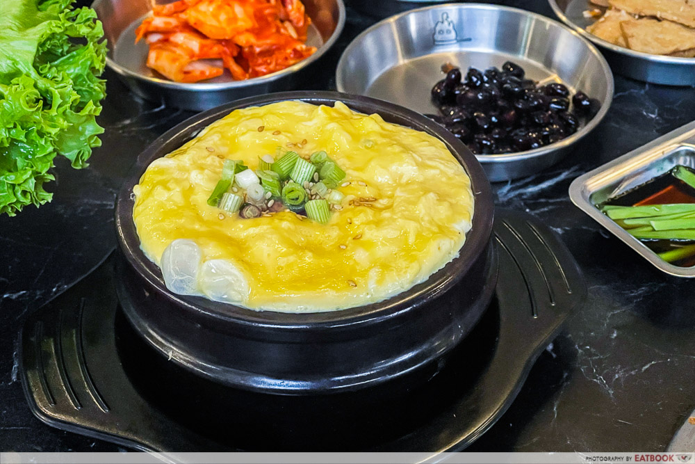 fav.grillbar - free steamed egg