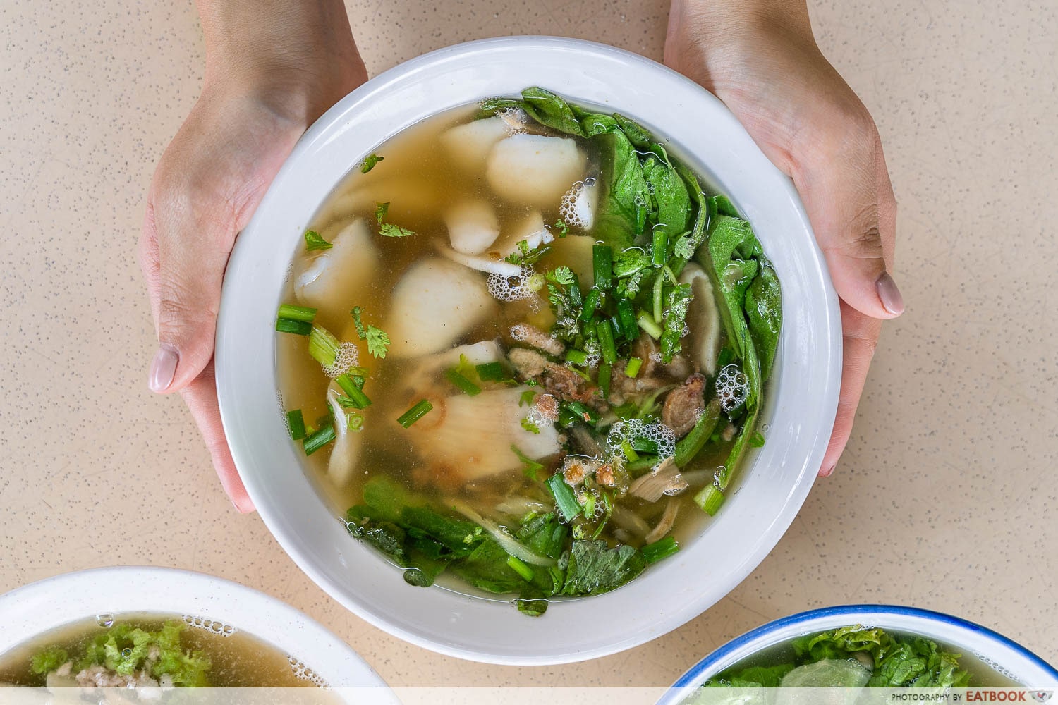 first street teochew fish soup - pomfret fish soup