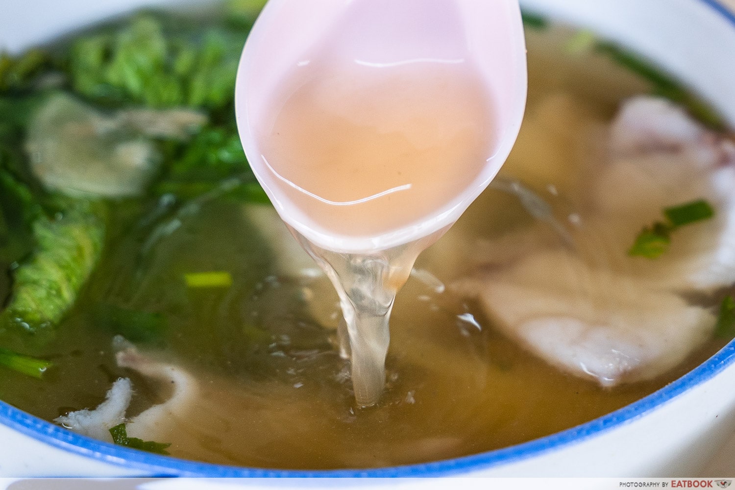 first street teochew fish soup - soup pour