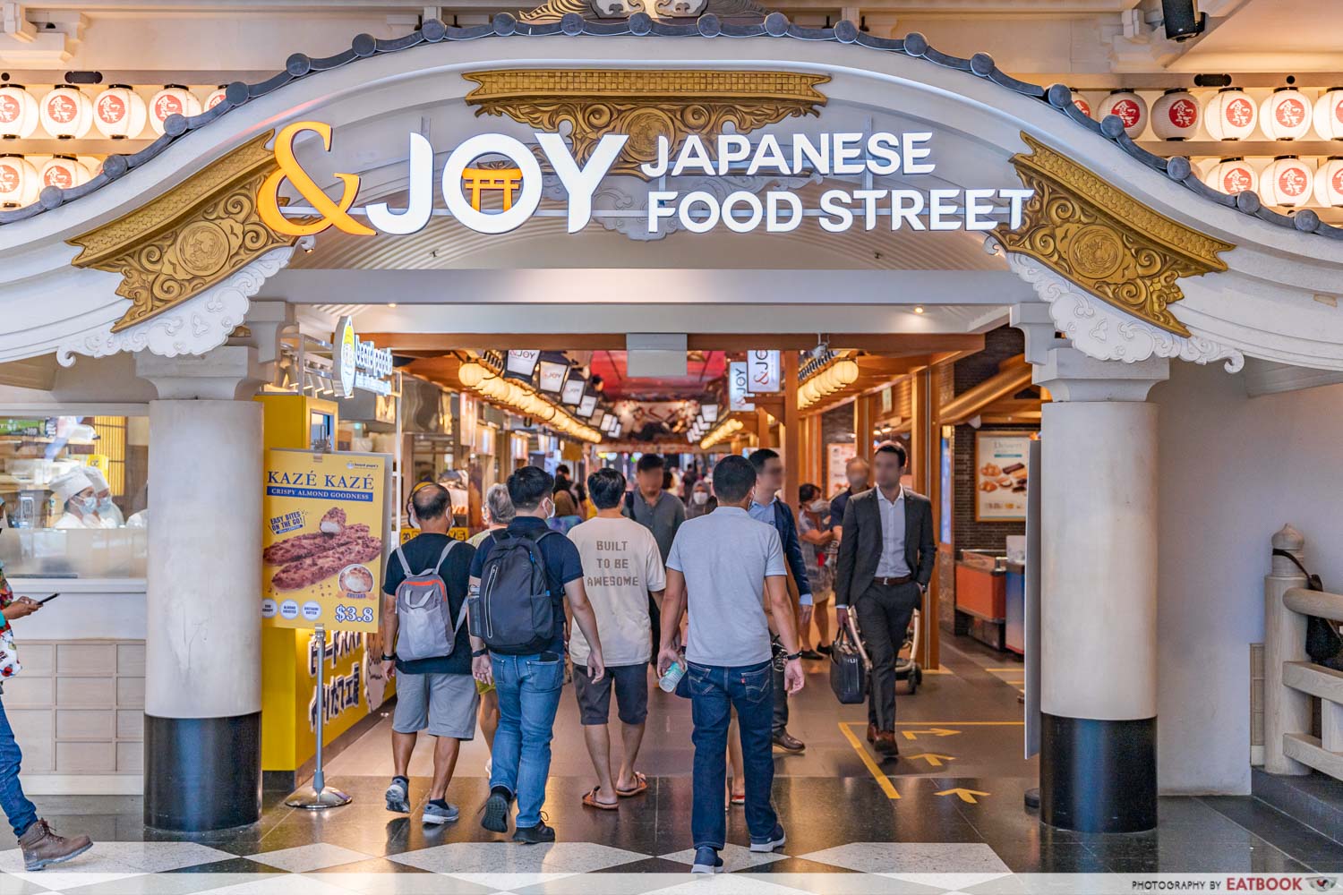 &joy japanese food street jurong point - signboard