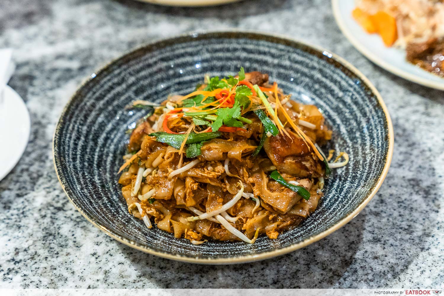 paradox singapore ellenborough market cafe - foie gras char kway teow