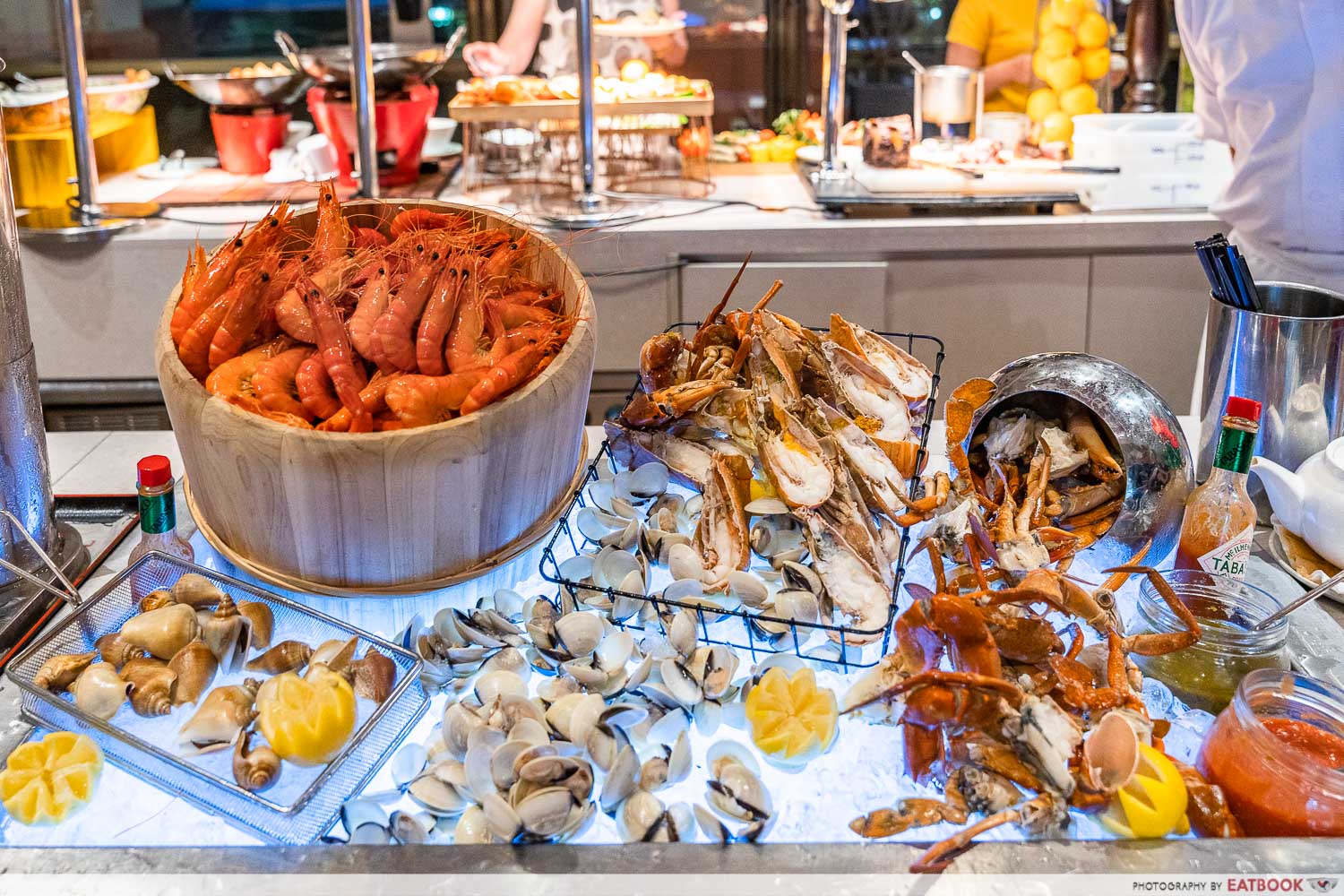 paradox singapore ellenborough market cafe - seafood on ice