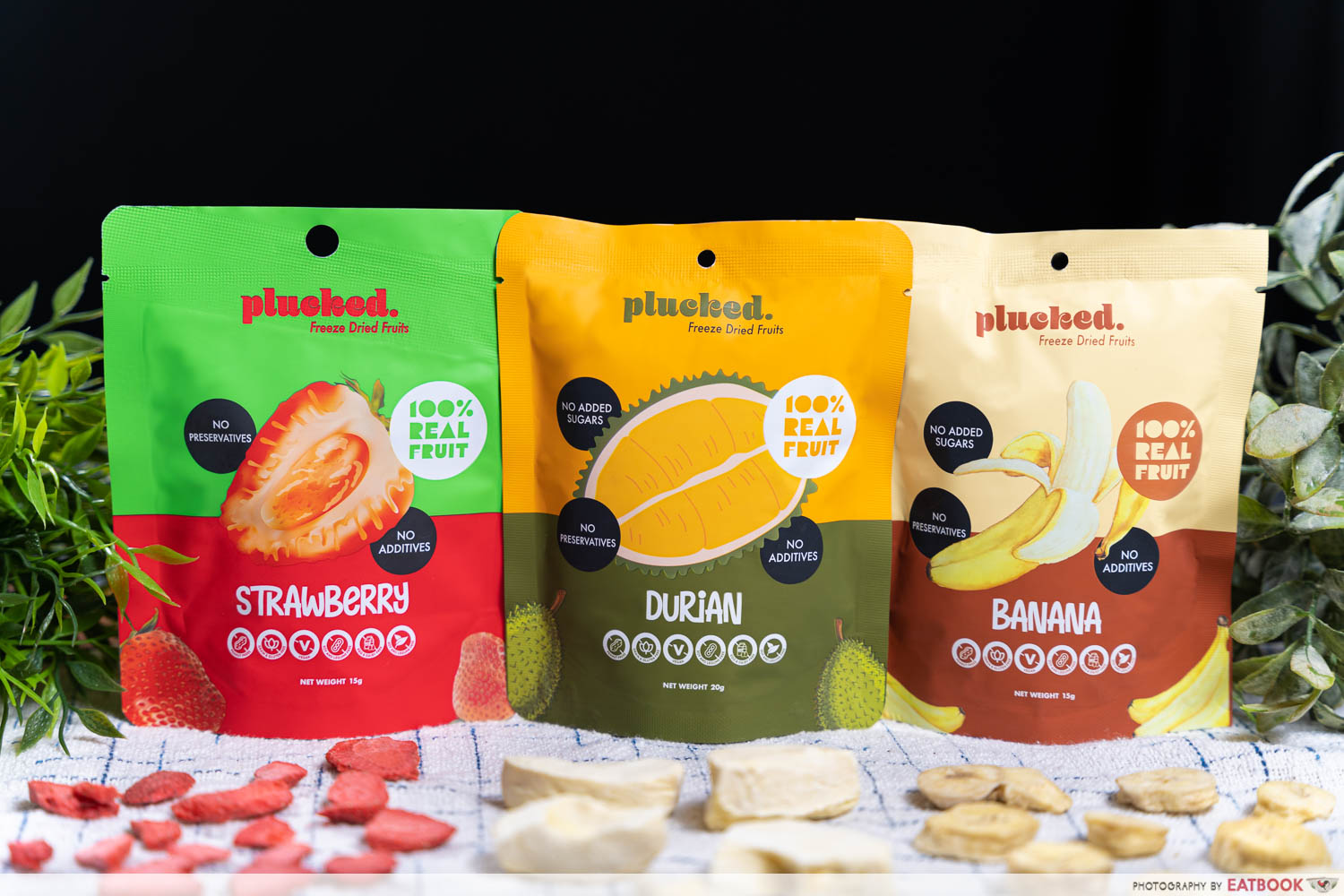 plucked freeze-dried fruit recipes - product shot