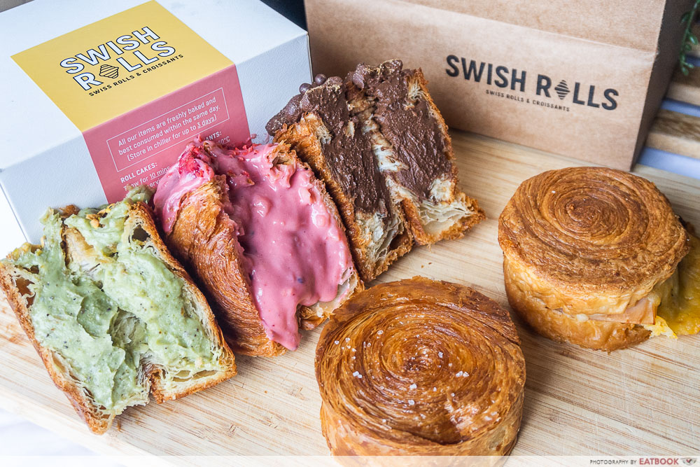 Swish Rolls Sells Tiktok Viral Creme Croissant From Nyc In Singapore Eatbook Sg