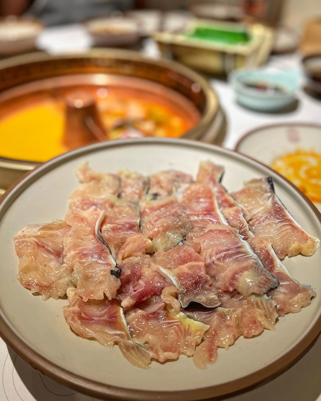 tong xin ru yi hotpot - fish