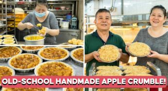 Big Bakery: Old-School Apple Crumble Made By Hand At This 30-Year-Old Bakery