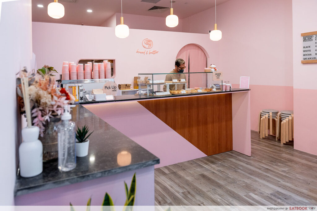 Bread & Butter by XY Review: Pink Bakery Cafe In Telok Ayer | Eatbook.sg