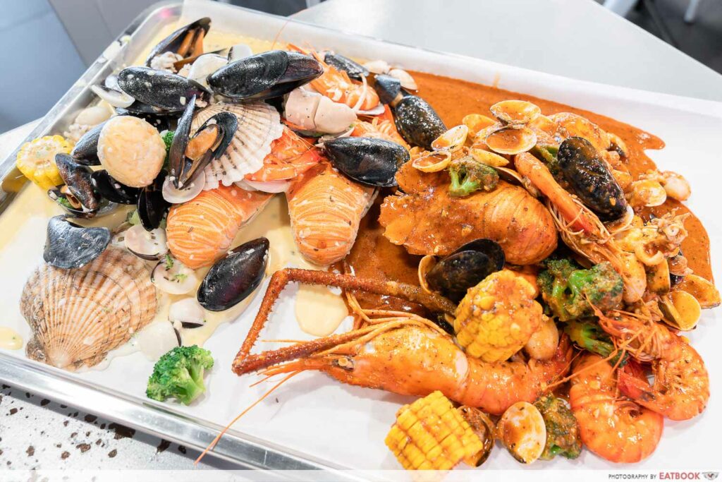 Bucketta Review: $39.90++ Seafood Bucket Buffet At Downtown East ...