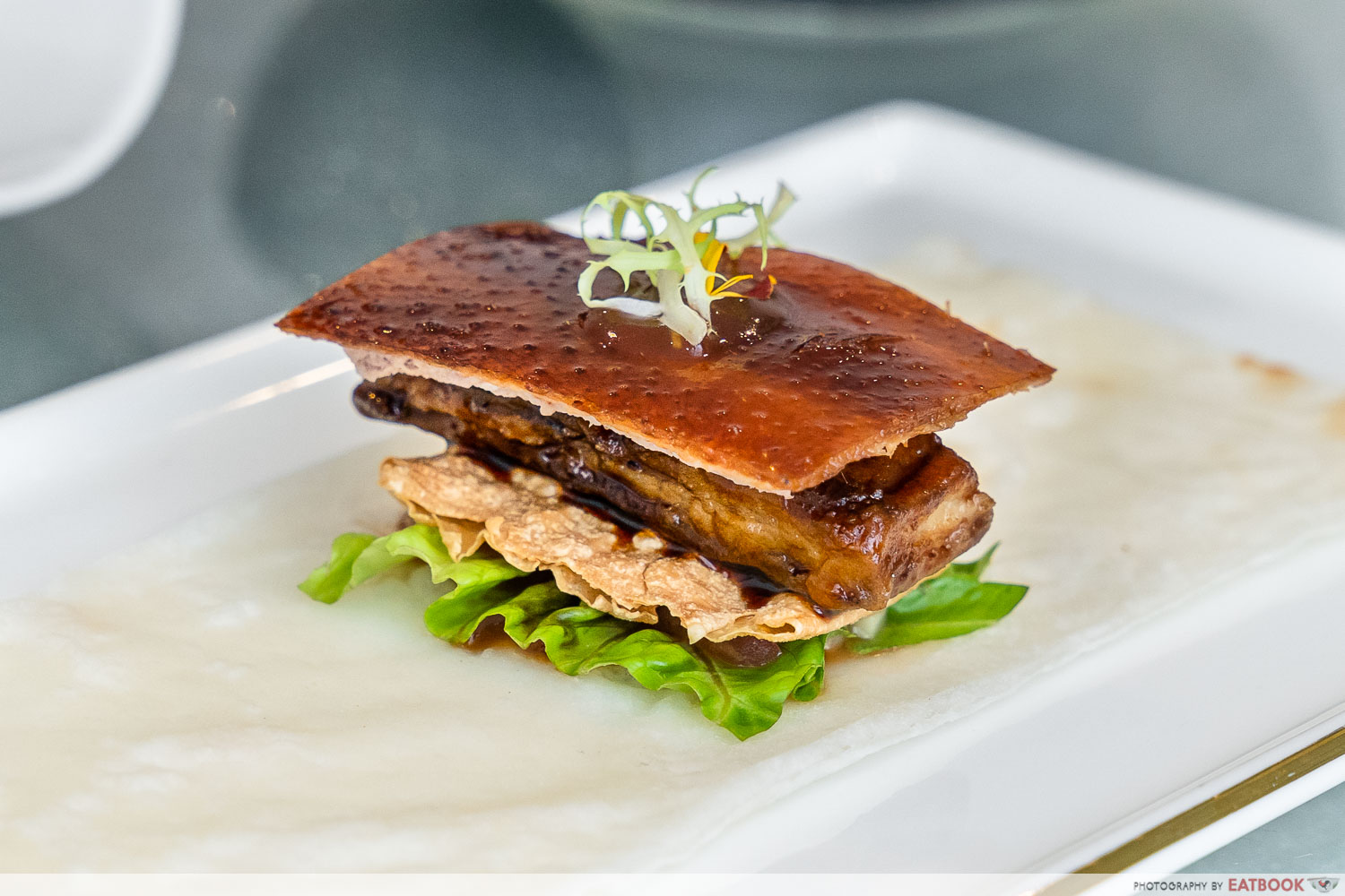 crystal jade pavilion - foie gras duck crepe