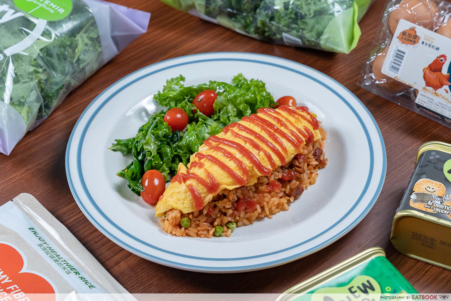 fairprice made in singapore - omurice intro