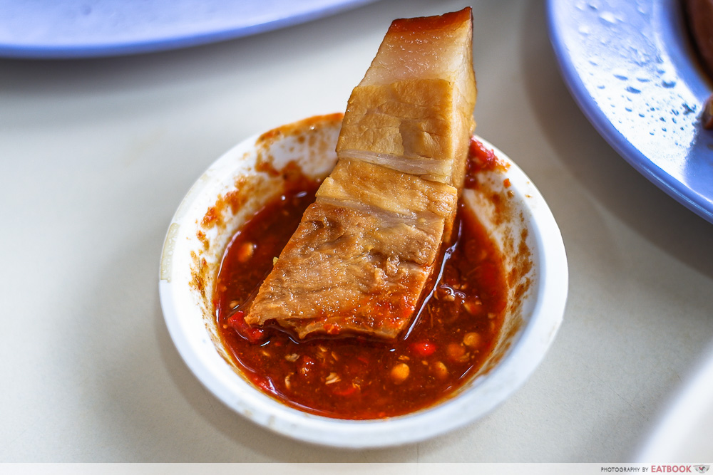 feng ji kway chap dipping