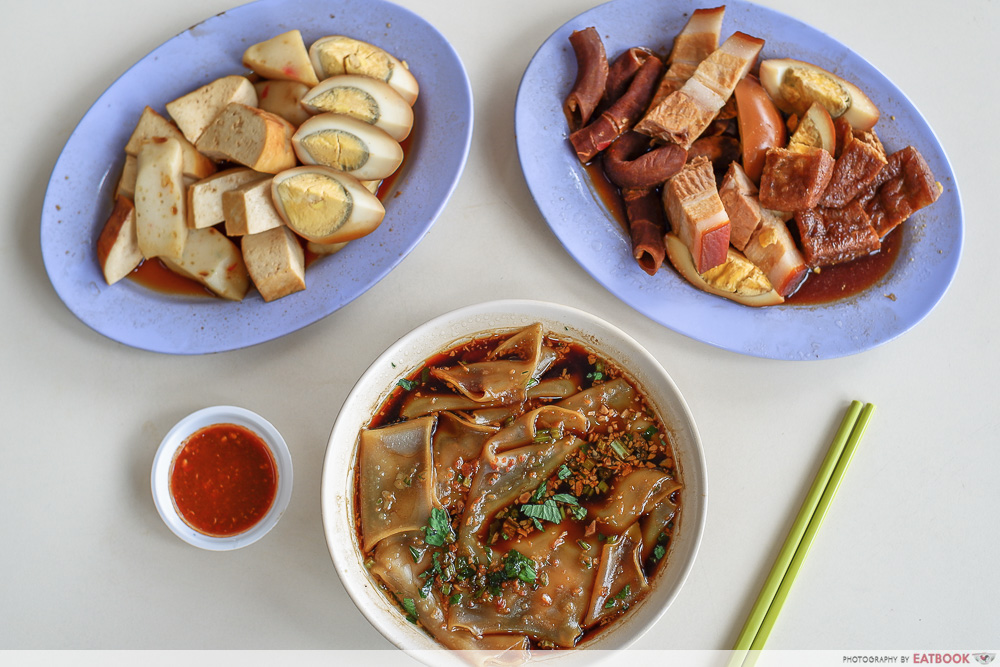 feng ji kway chap flatlay