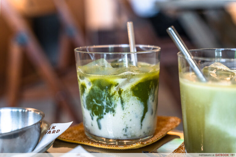folk yard - matcha latte