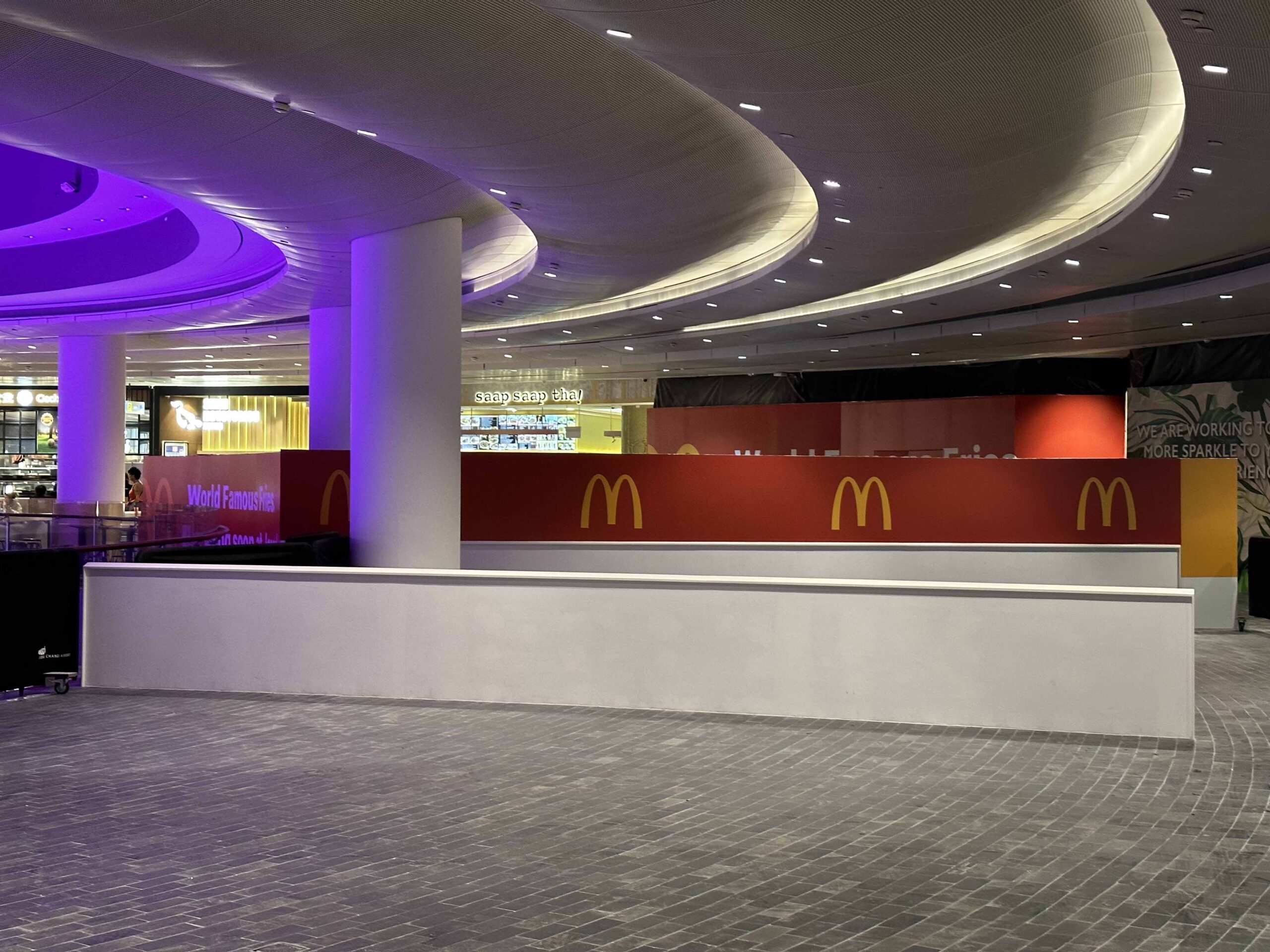 mcdonalds jewel changi