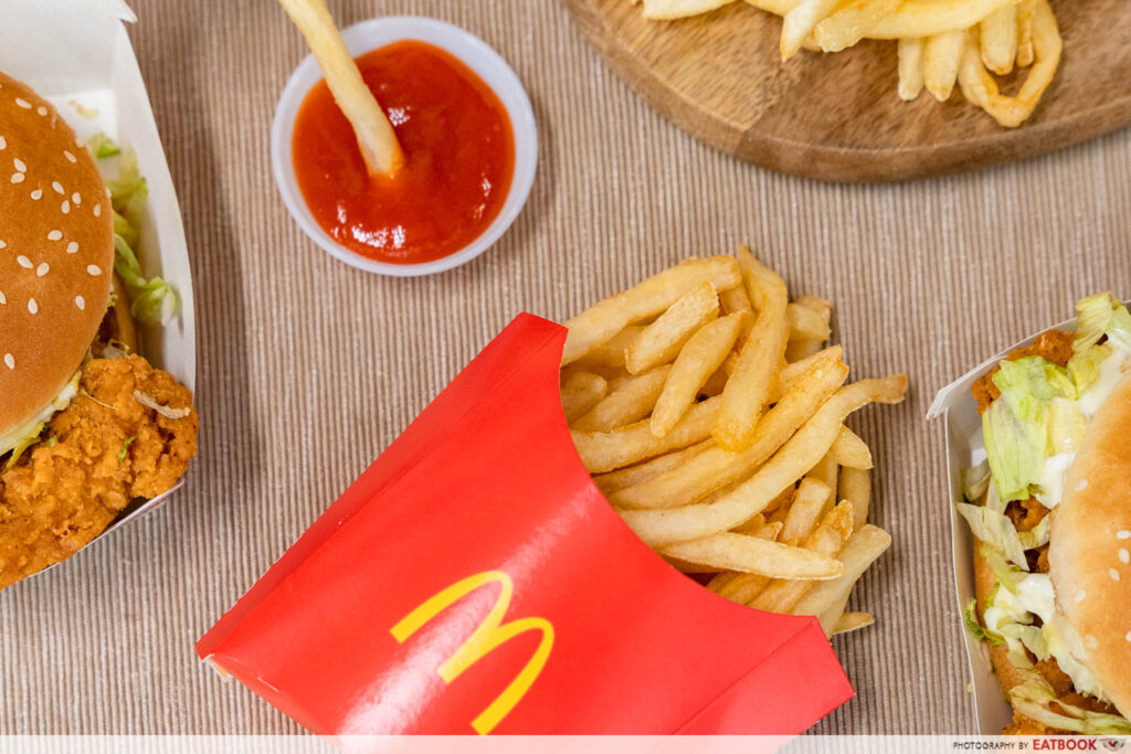 mcdonalds mclunch fries