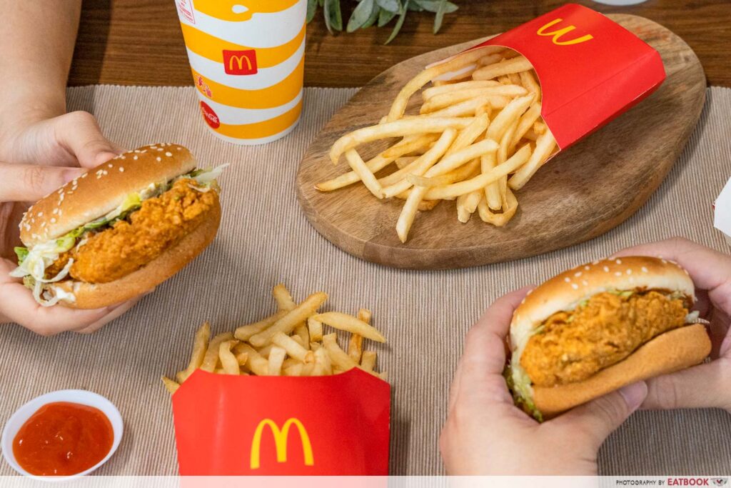 mcdonalds mclunch mcspicy deal meal
