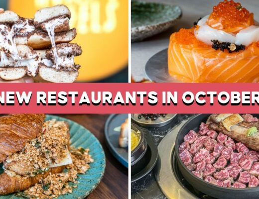 new restaurants in singapore october 2022