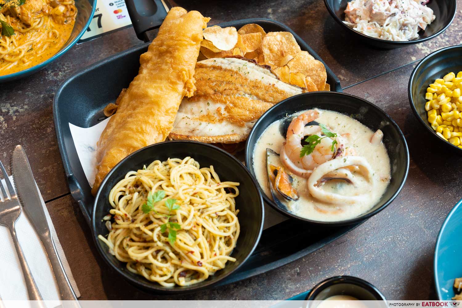 seafood platter sides