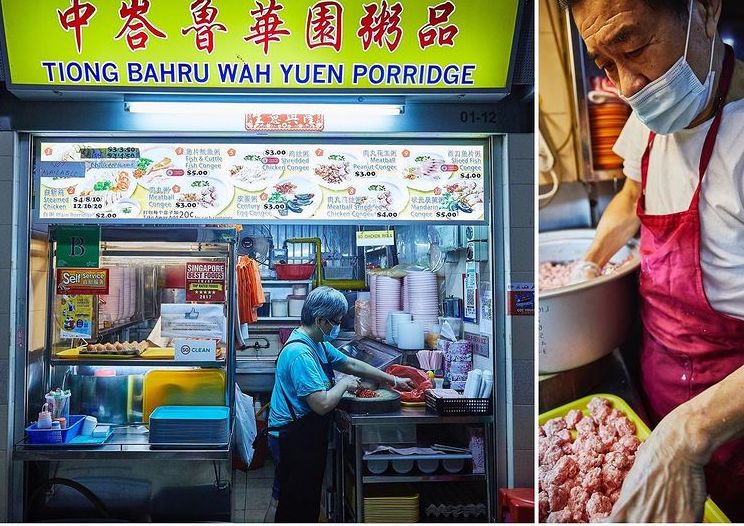 tiong bahru wah yuen porridge telok blangah drive