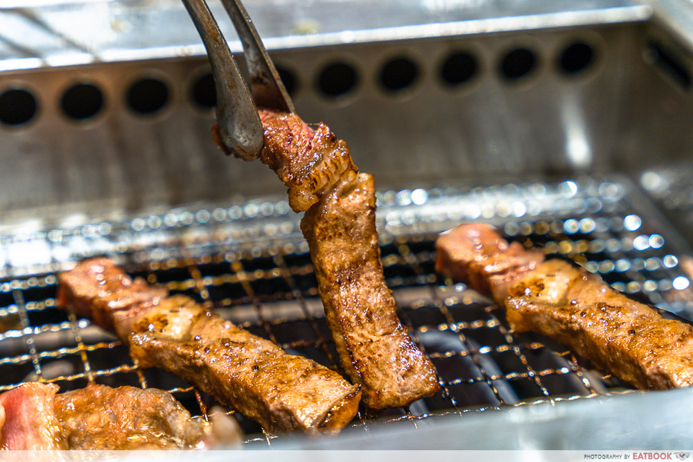 yakiniku go grilling pork loin