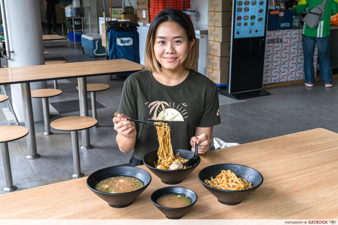 51 Noodle House Review JapaneseFusion Bak Chor Mee In Yishun Eatbook.sg