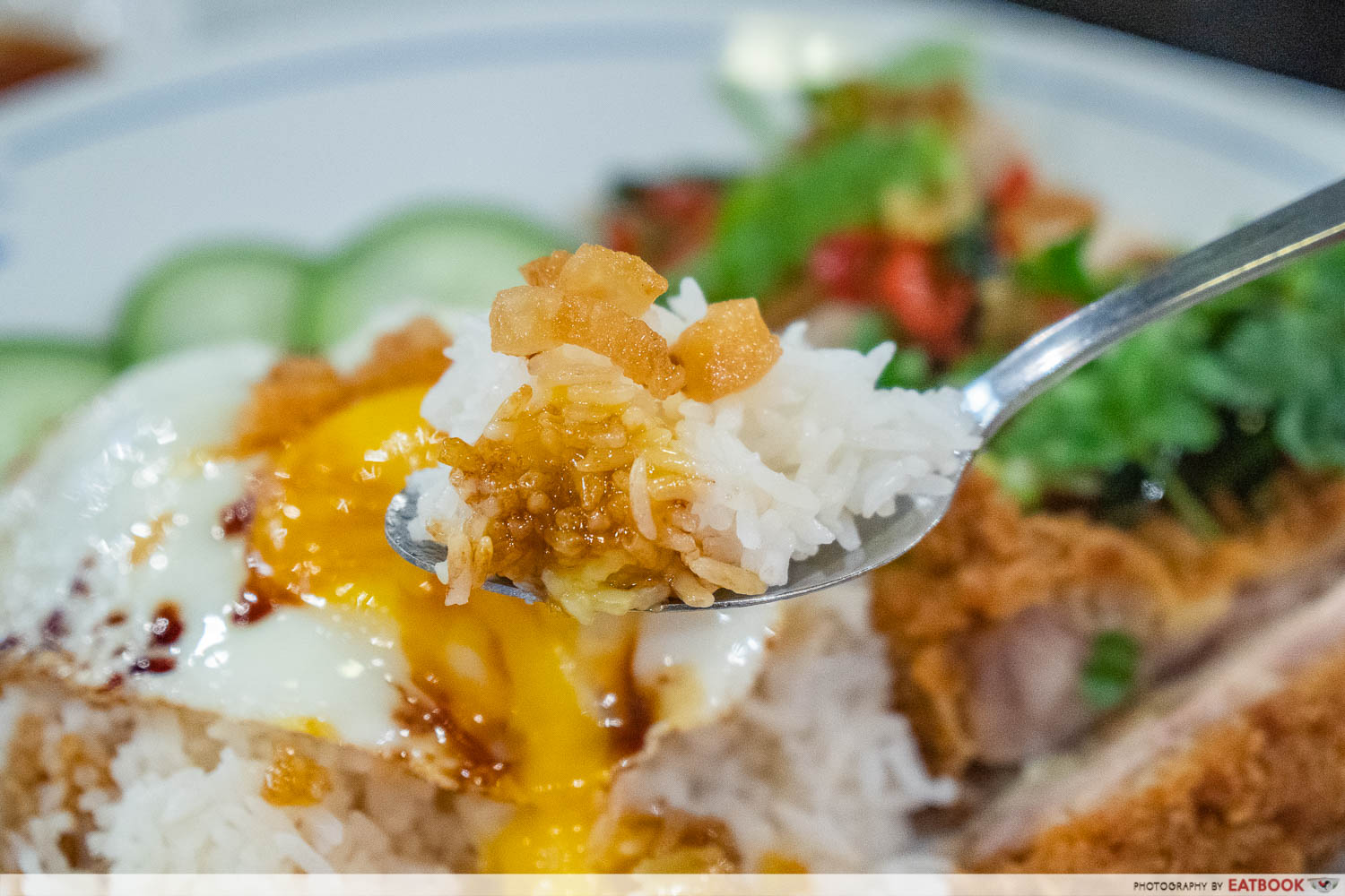 Traditional Ah Yen Pork Fried - Rice with Lard
