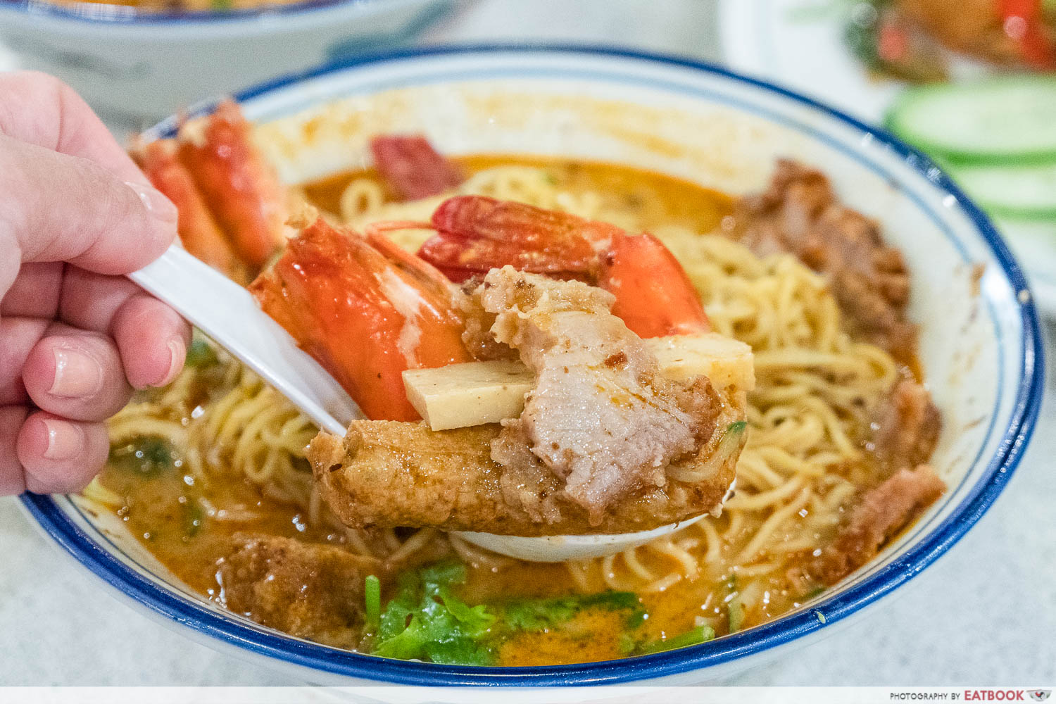 Ah Yen Traditional Fried Pork - sarawak laks ingredients