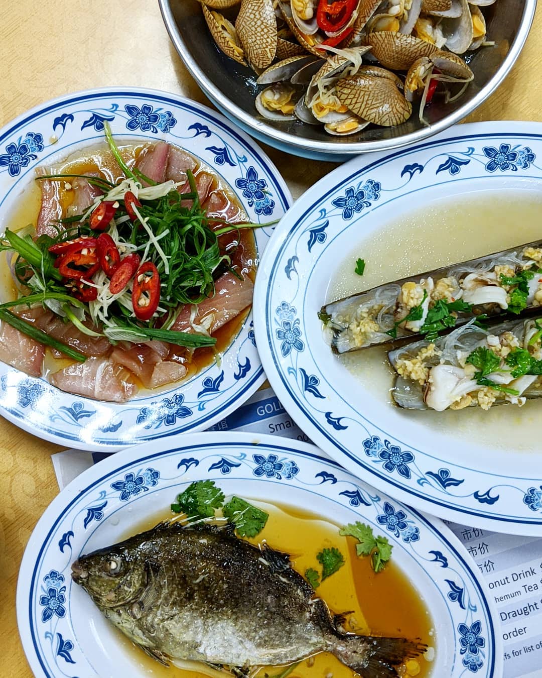 Goldhill-Hakka-YTF-steamed fish-yu-sheng-bamboo-clams