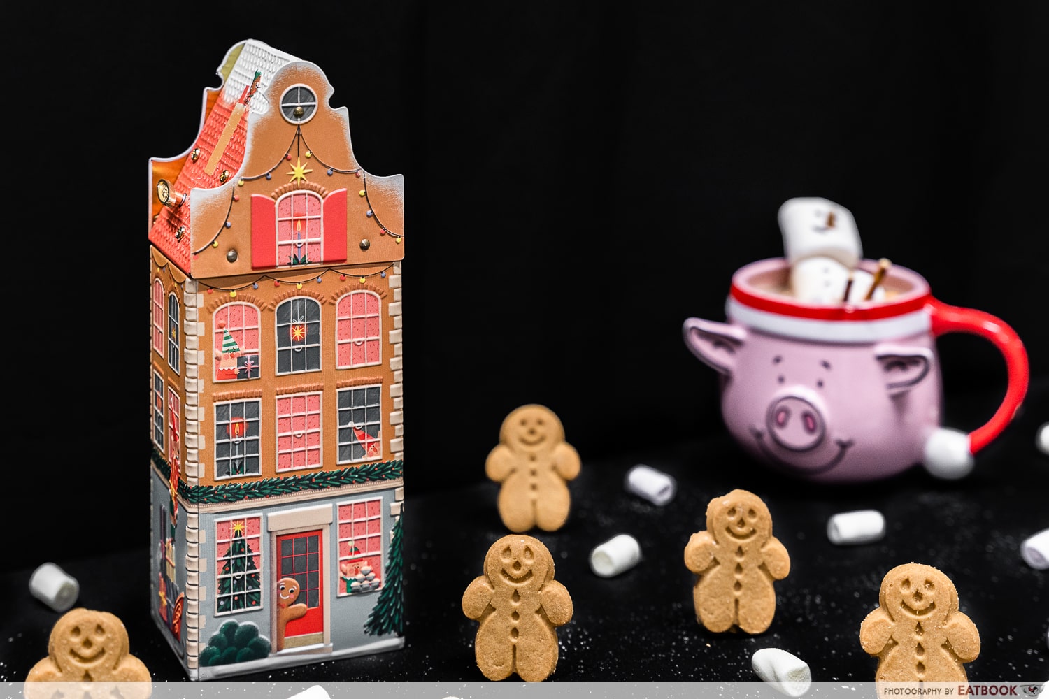 New M&S Christmas biscuit tin is also a musical light projector