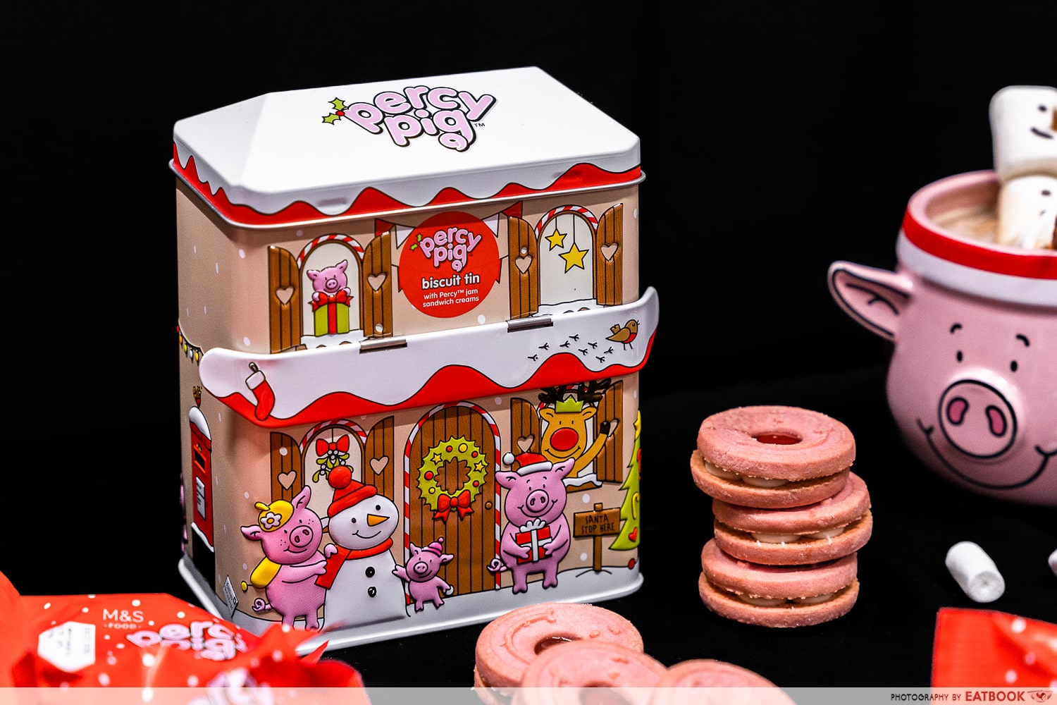 M&S Percy Pig Biscuit Tin