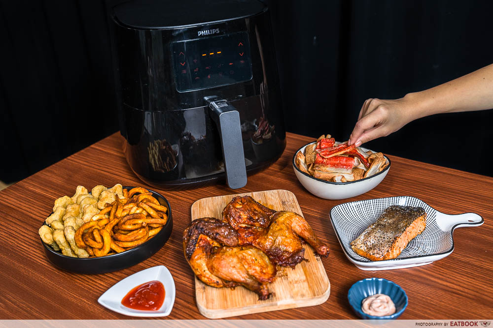 map adopteren Samengroeiing Philips Airfryer Essential XL Connected Review | Eatbook.sg