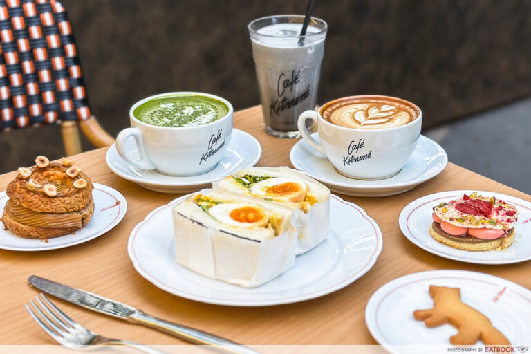 Cafe Kitsune Review: Famous Cafe Opens At Capitol Singapore | Eatbook.sg