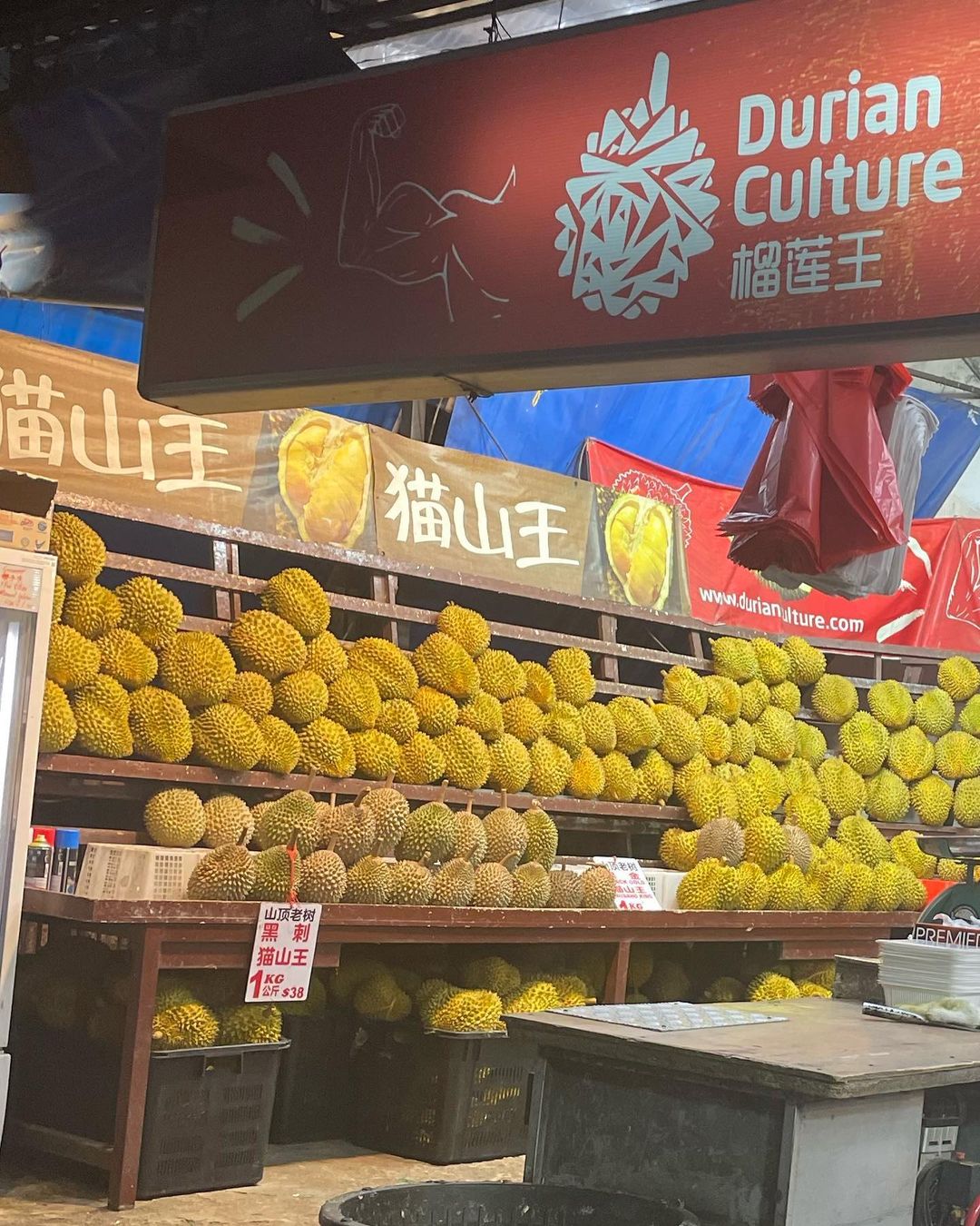durian culture - display