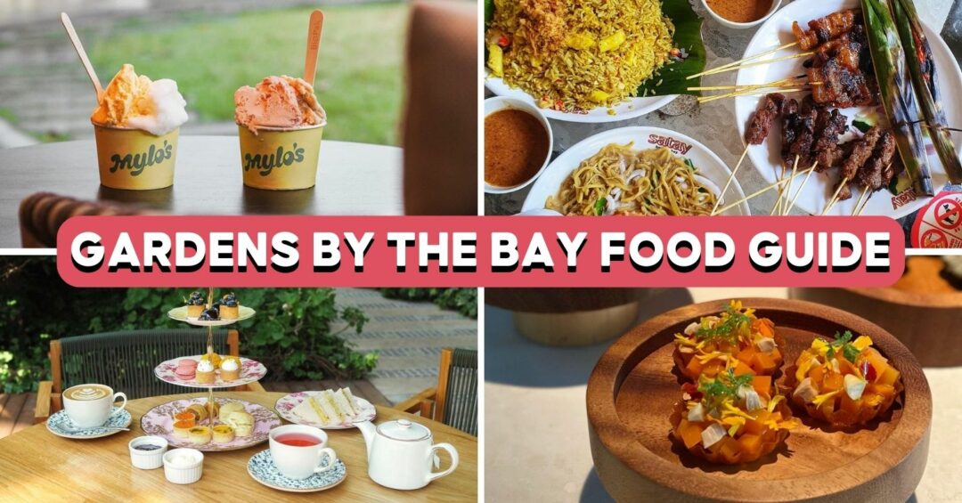 gardens by the bay food guide cover