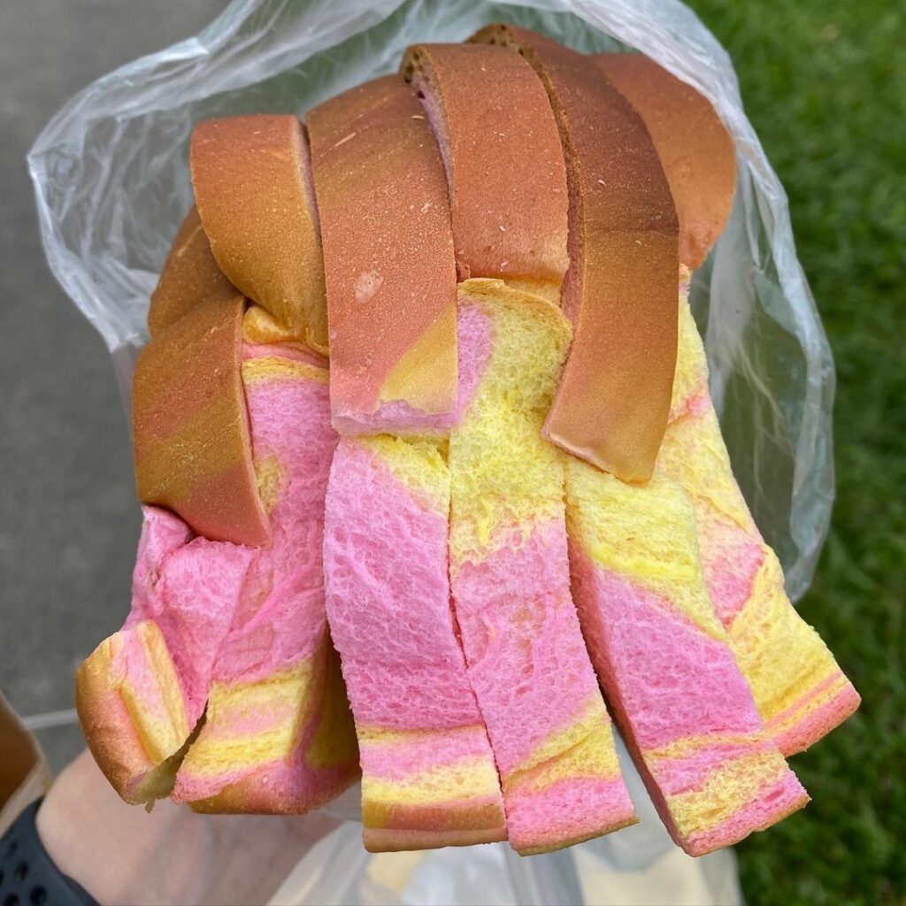 jie bakery old school rainbow bread