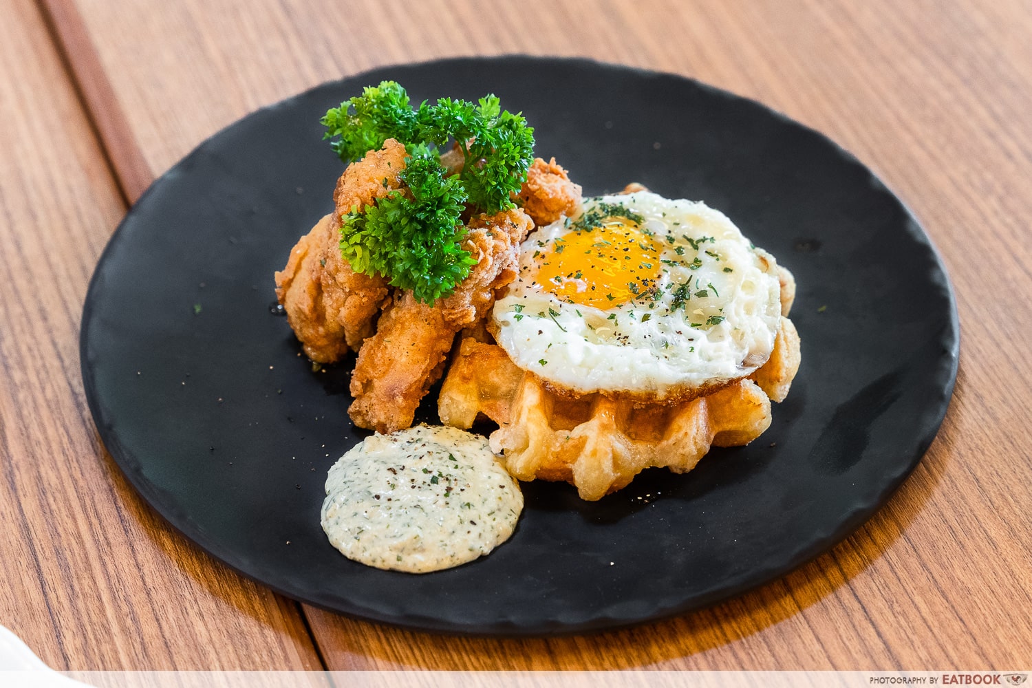 jurassic nest gbtb - jurassic nest waffles and fried chicken