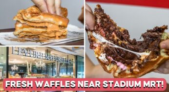 This Bakery Sells Thick Waffles With Durian, Chocolate Marshmallow And More From $1.70