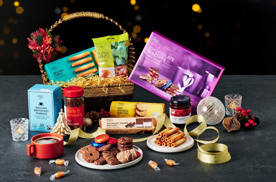 marks and spencer christmas hamper