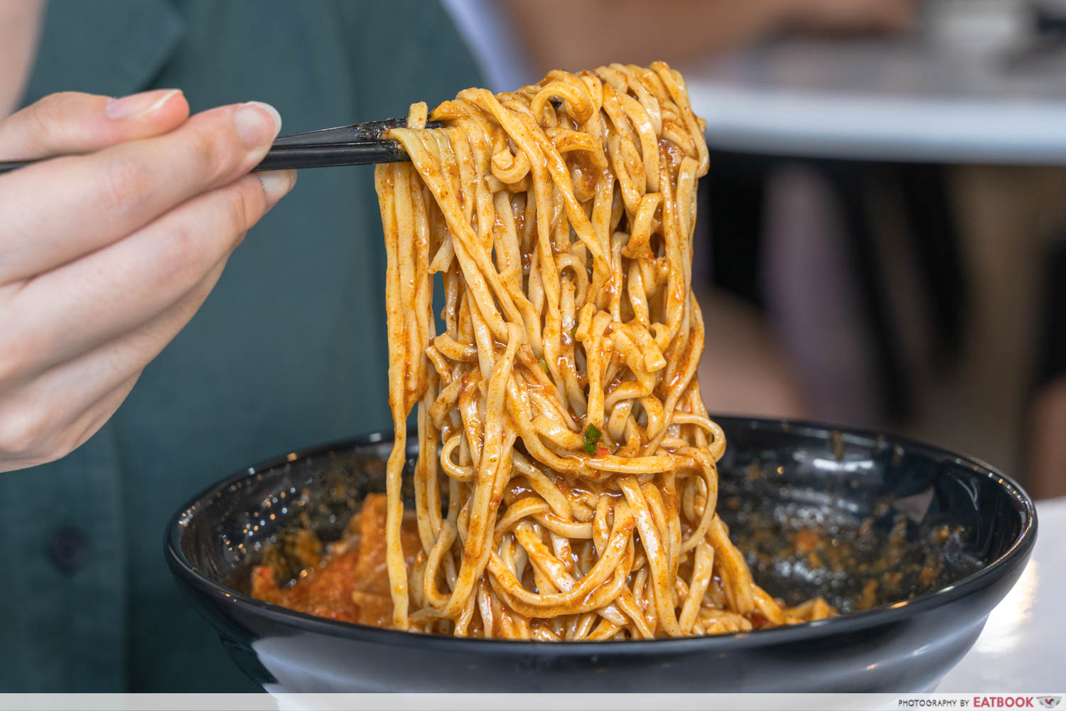 pang's hakka noodle curry noodle pull