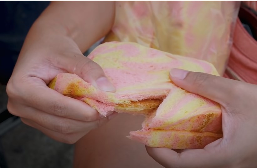 rainbow bread jie bakery tearing