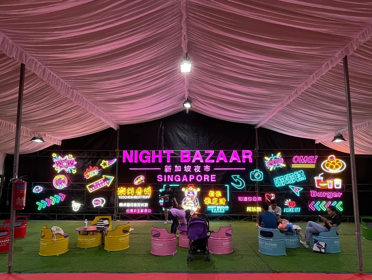 singapore night bazaar woodlands