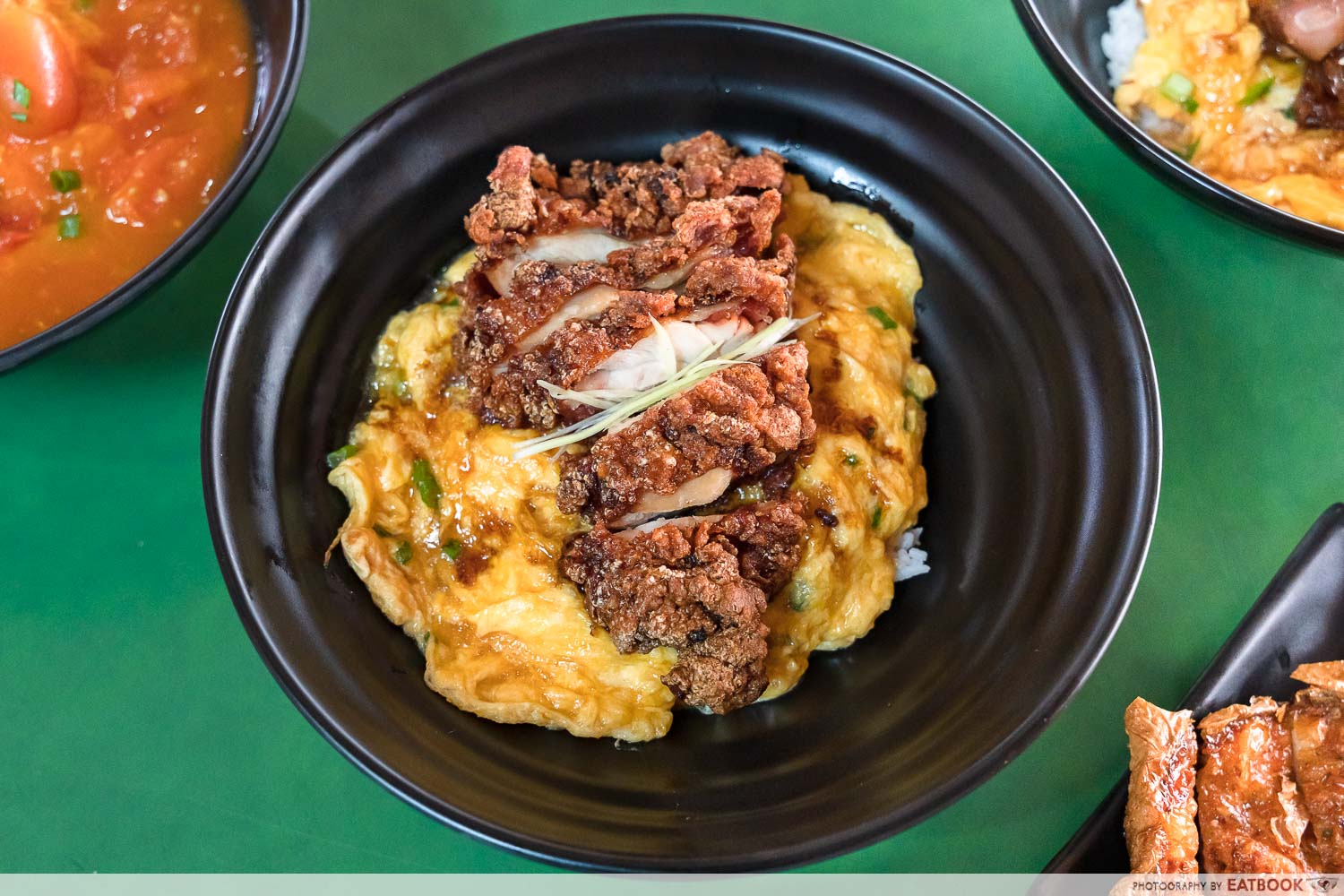 Danlao - chicken cutlet scrambled egg rice
